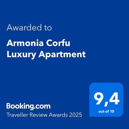 Armonia Corfu Luxury Apartment Liapades Bagian luar foto