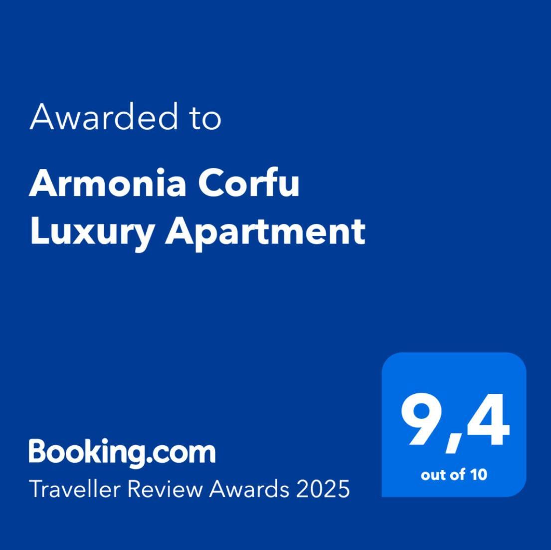 Armonia Corfu Luxury Apartment Liapades Bagian luar foto